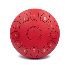 Глюкофон FZONE STD12I13N Red STEEL TONGUE DRUM