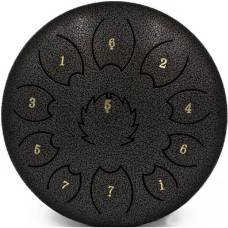 Глюкофон FZONE STD6I11N Black STEEL TONGUE DRUM