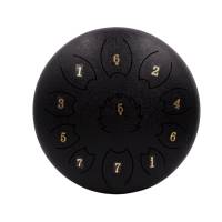Глюкофон FZONE STD8I11N Black STEEL TONGUE DRUM