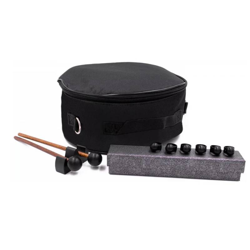 Глюкофон FZONE STD8I11N Black STEEL TONGUE DRUM