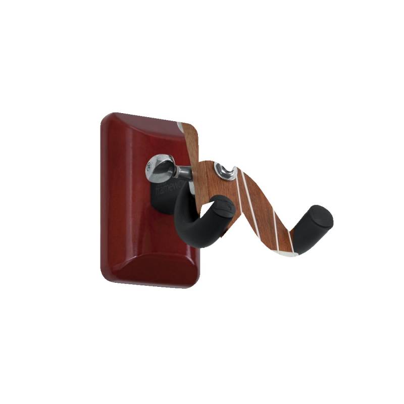 Настенное крепление для укулеле и мандолины GATOR FRAMEWORKS GFW-UKE-HNGRCHR Wall Mount Ukulele/Mandolin Hanger (Cherry)