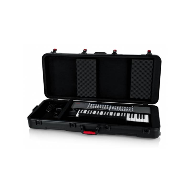 Кейс для синтезатора GATOR GTSA-KEY61 TSA ATA Molded 61-note Keyboard Case w/ Wheels