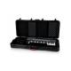 Кейс для синтезатора GATOR GTSA-KEY61 TSA ATA Molded 61-note Keyboard Case w/ Wheels