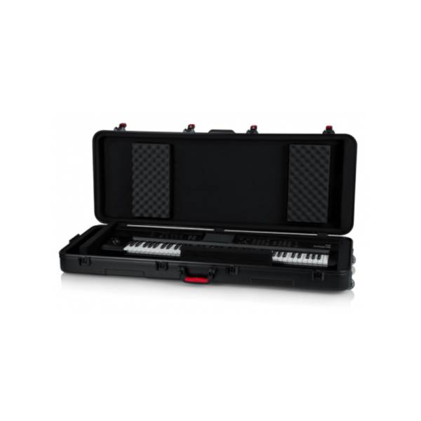 Кейс для синтезатора GATOR GTSA-KEY76 TSA ATA Molded 76-note Keyboard Case w/ Wheels