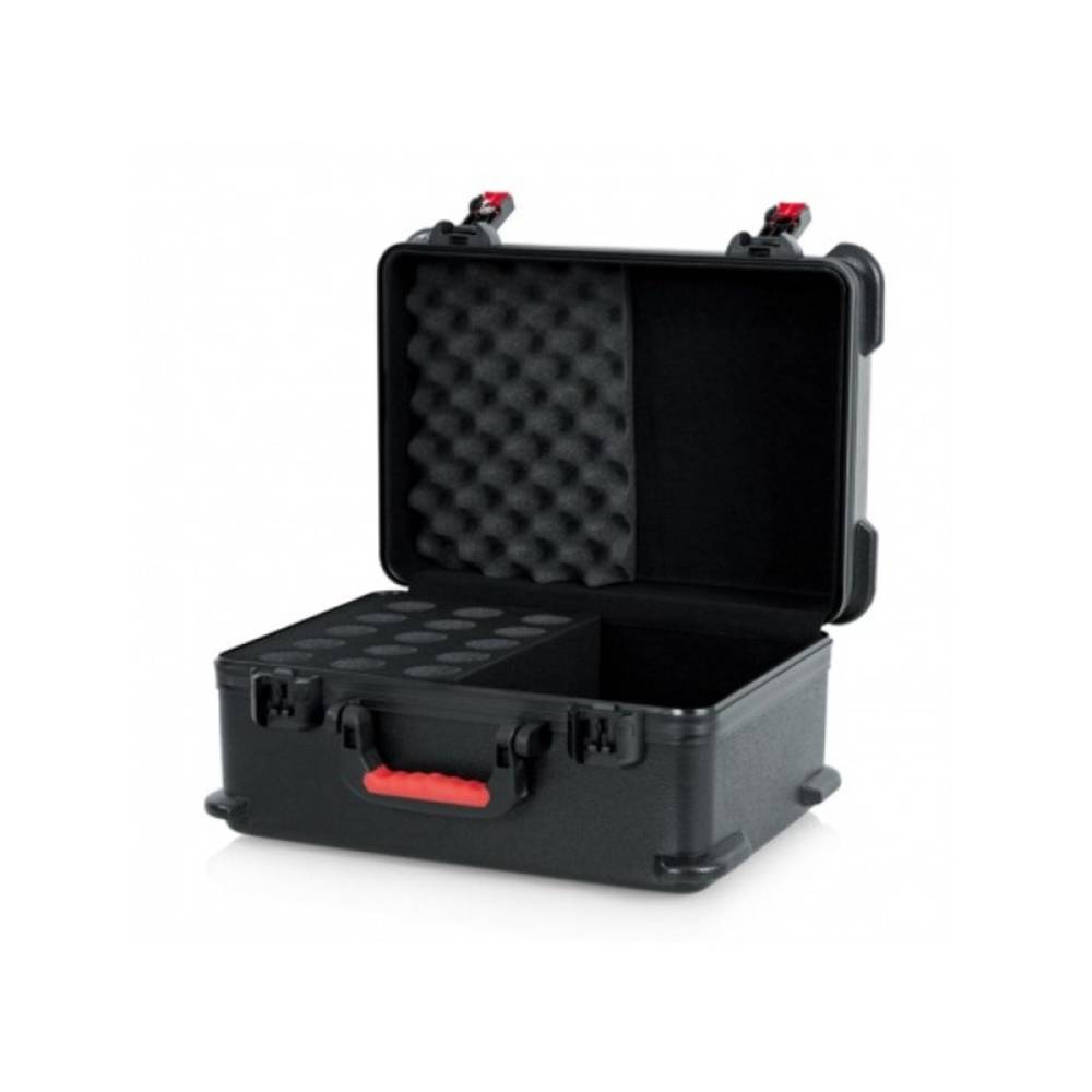  Gator GTSA-MIC15 - CASE W/DROPS FOR 15 MICS