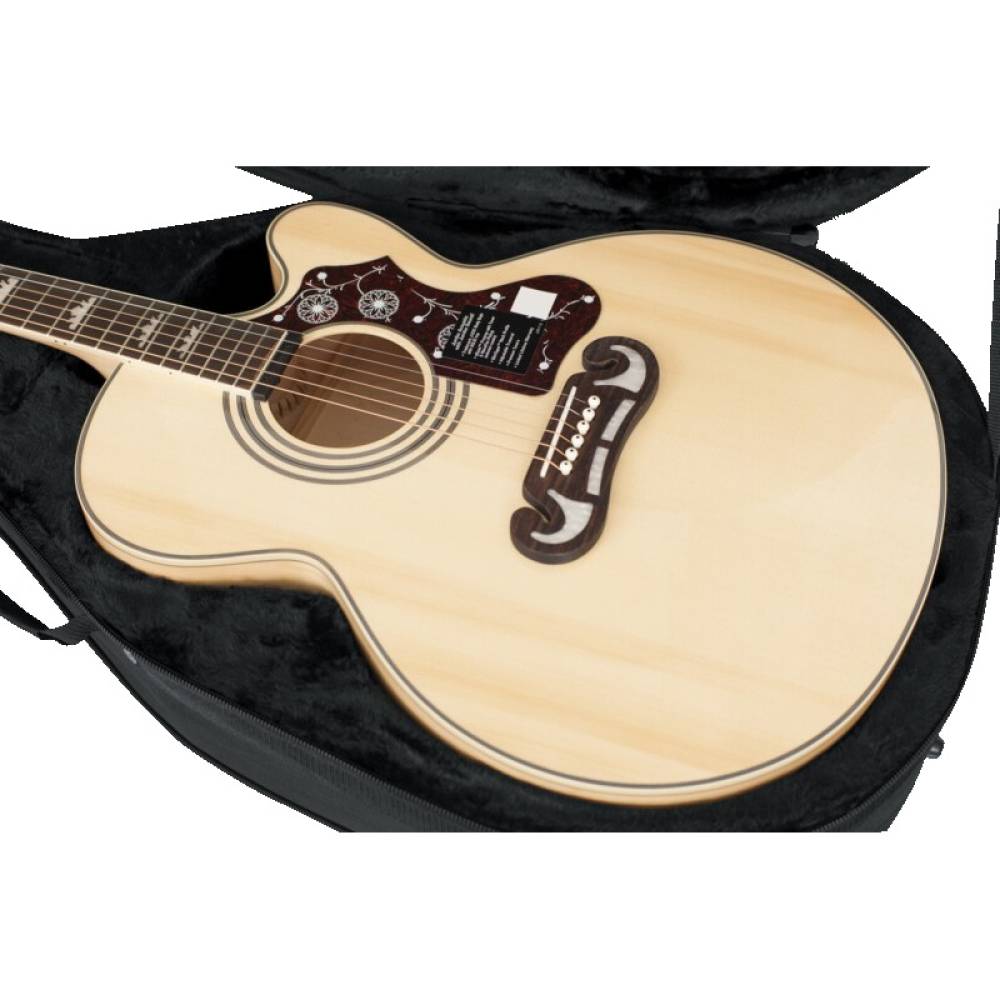 Кейс для акустической гитары GATOR GL-JUMBO Jumbo Acoustic Guitar Lightweight Case Кейс для акустической гитары GATOR GL-JUMBO Jumbo Acoustic Guitar Lightweight Case