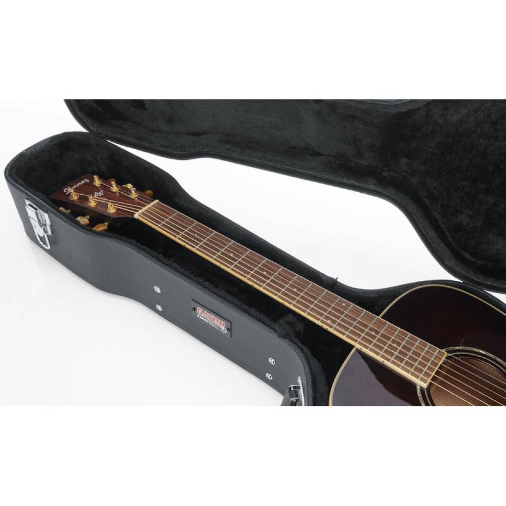 Кейс для акустической гитары GATOR GW-DREAD Dreadnought Guitar Deluxe Wood Case