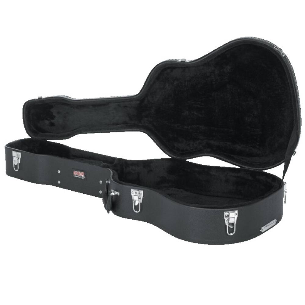 Кейс для акустической гитары GATOR GW-DREAD Dreadnought Guitar Deluxe Wood Case