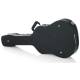 Кейс для акустической гитары GATOR GW-DREAD Dreadnought Guitar Deluxe Wood Case