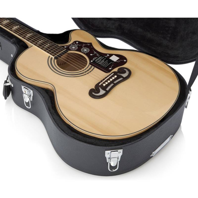 Кейс для акустичної гітари GATOR GW-JUMBO Jumbo Acoustic Guitar Deluxe Wood Case