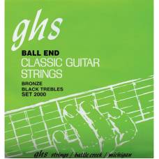 Струни для класичної гітари GHS 2000 Ball End High Tension