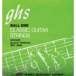 Струни для класичної гітари GHS 2000 Ball End High Tension