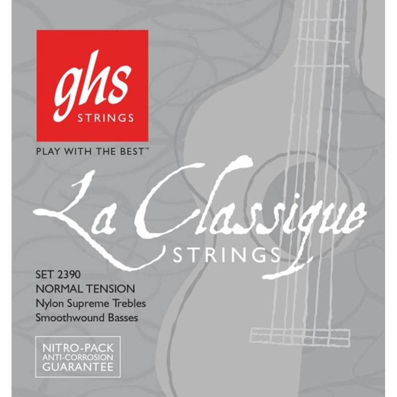 Струны для классической гитары GHS 2390 La Classique Normal Tension