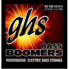 Струни для бас-гітари GHS 5M-DYB Boomers Roundwound Medium 5-String 45/130