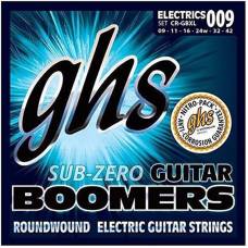 Струни для електрогітари GHS CR-GBXL Sub-Zero Boomers Extra Light 9/42