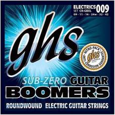 Струны для электрогитары GHS CR-GBXL Sub-Zero Boomers Extra Light 9/42