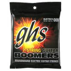 Струни для електрогітари GHS GB7CL Boomers Custom Light 7-Strings 9/62