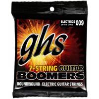 Струны для электрогитары GHS GB7L Boomers Light 7-Strings 9/58