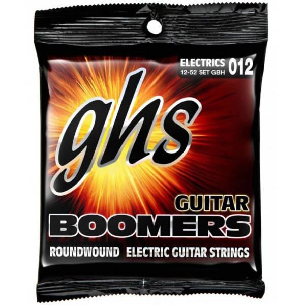 Струни для електрогітари GHS GBH Boomers Heavy 12/52