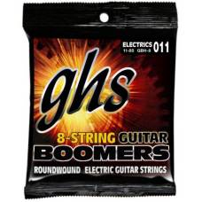 Струны для электрогитары GHS GBH-8 Boomers Heavy 8-Strings 11/85