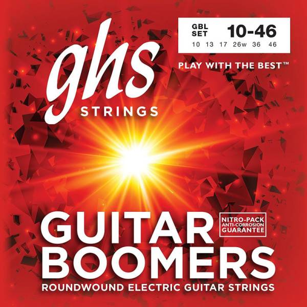 Струни для електрогітари GHS GBL Boomers Light 10/46