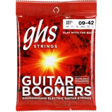 Струны для электрогитары GHS GBXL Boomers Extra Light 9/42