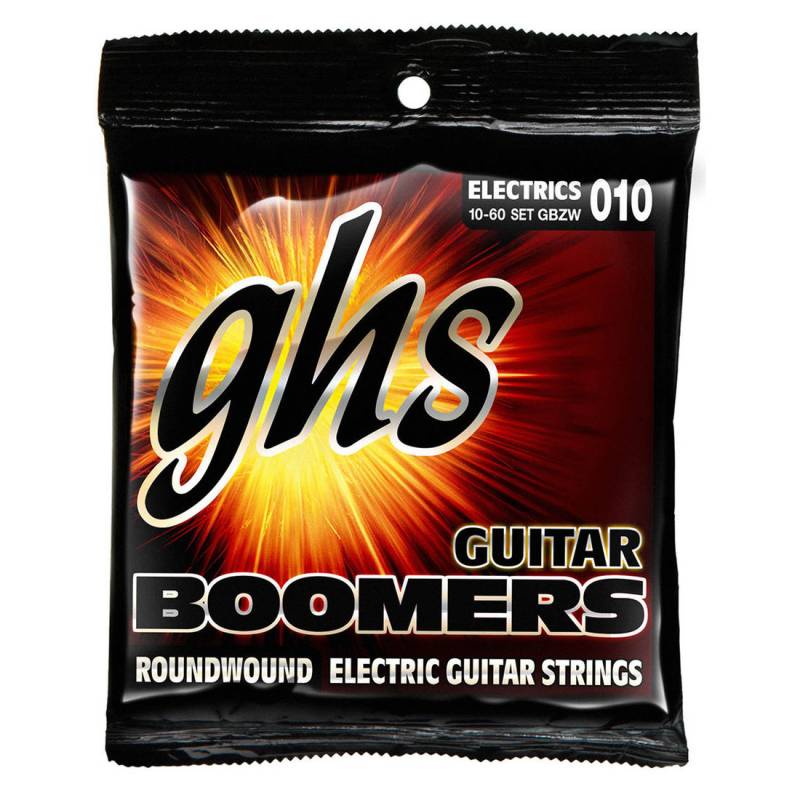 Струны для электрогитары GHS GBZW Boomers Light Top/Heavy Bottom 10/60