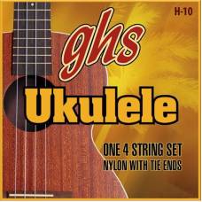 Струни для укулеле GHS H-10 Black Nylon Soprano/Concert Tie End