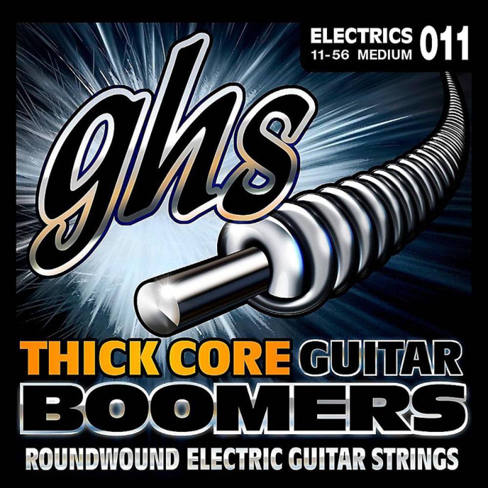 Струни для електрогітари GHS HC-GBM Thick Core Boomers Medium 11/56