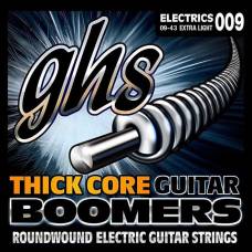 Струны для электрогитары GHS HC-GBXL Thick Core Boomers Extra Light 9/43