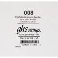 Струна GHS 008 Plain Steel  Ball End .008