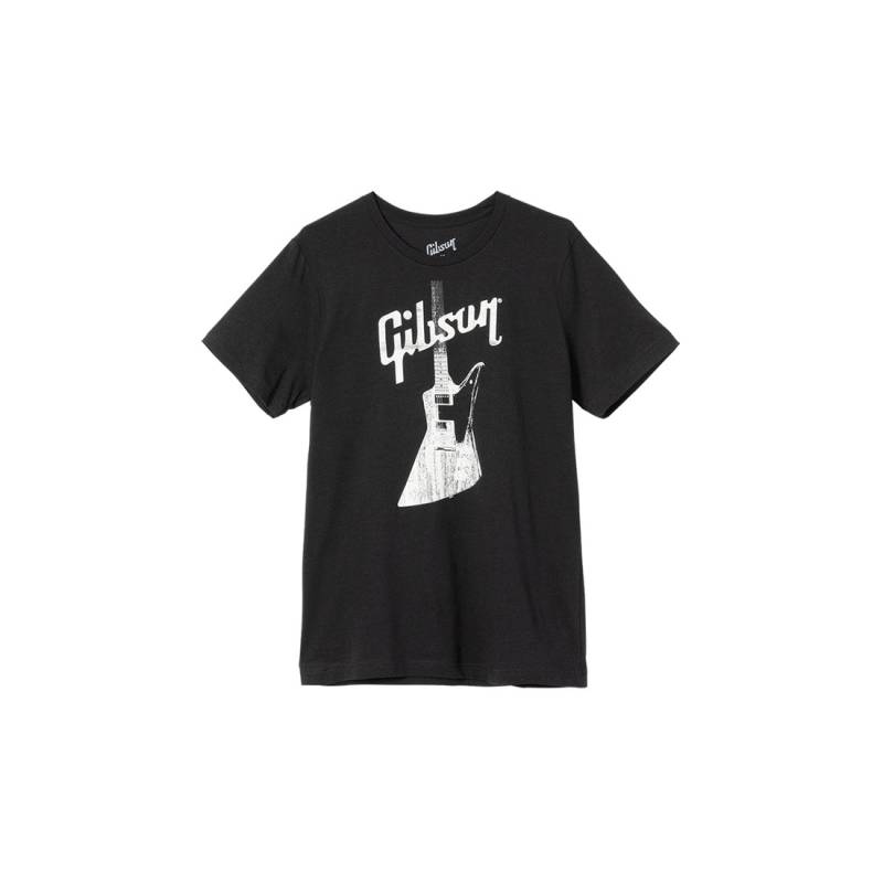 Футболка мужская классическая с логотипом GIBSON EXPLORER T-SHIRT (BLACK) XL
