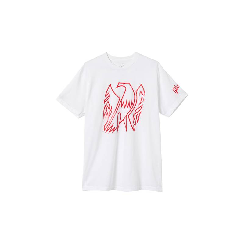 Футболка мужская классическая с логотипом GIBSON FIREBIRD T-SHIRT (WHITE) M