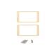 Рамка для звукоснимателя Gibson Historic Pickup Rings (2 pcs.) Creme Рамка для звукоснимателя Gibson Historic Pickup Rings (2 pcs.) Creme