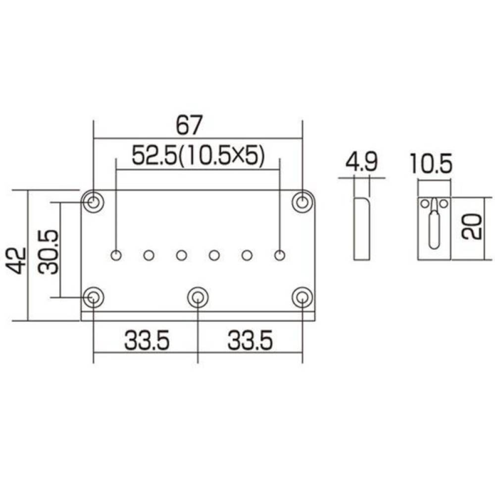 Бридж GOTOH GTC102 (B)