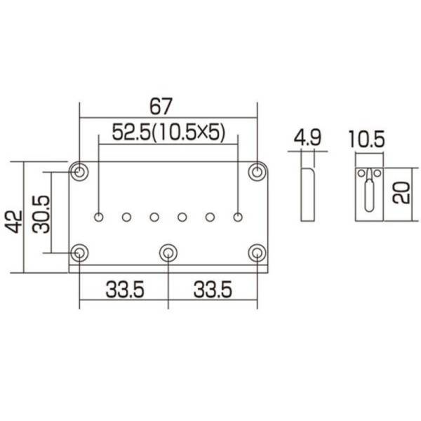 Бридж GOTOH GTC102 (B)
