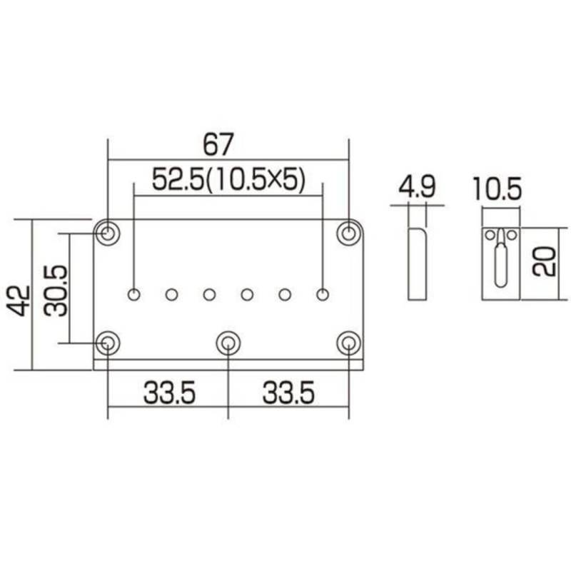 Бридж GOTOH GTC102 (B)