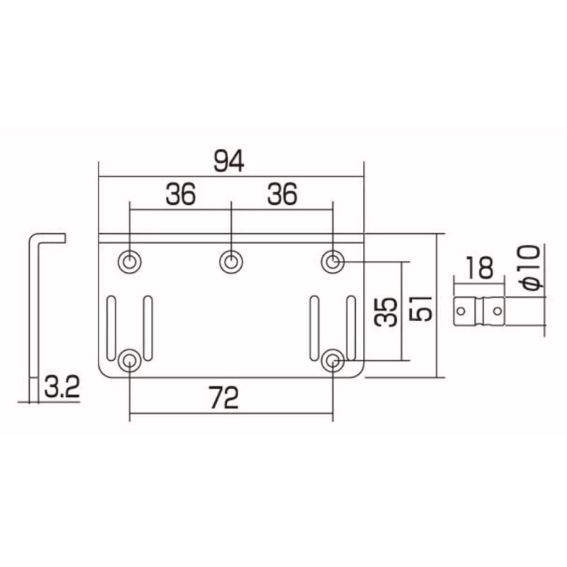 Бридж GOTOH 205B-5 (C)