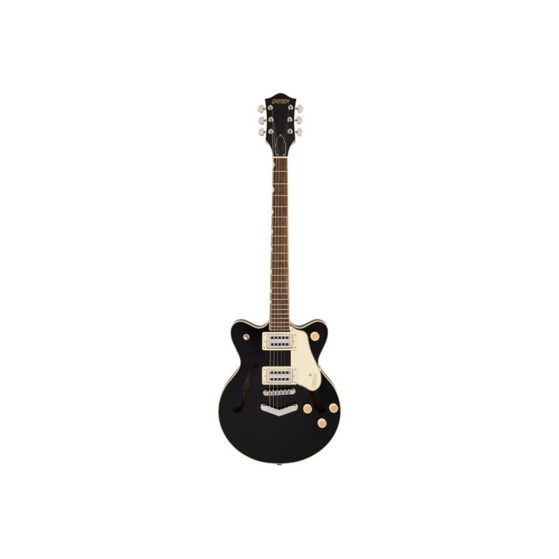 Электроакустическая/Полуакустическая гитара GRETSCH G2655 STREAMLINER CENTER BLOCK JR. DOUBLE-CUT WITH V-STOPTAIL BLACK