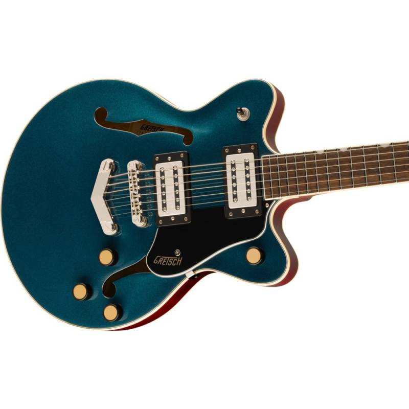 Электроакустическая/Полуакустическая гитара GRETSCH G2655 STREAMLINER CENTER BLOCK JR. DOUBLE-CUT WITH V-STOPTAIL MIDNIGHT SAPPHIRE