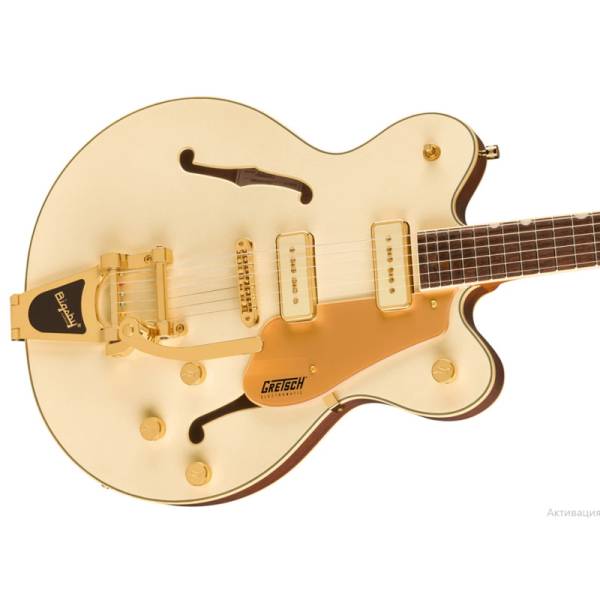 Електрогітара Gretsch Electromatic Pristine LTD Center Block Double-cut Bigsby White Gold