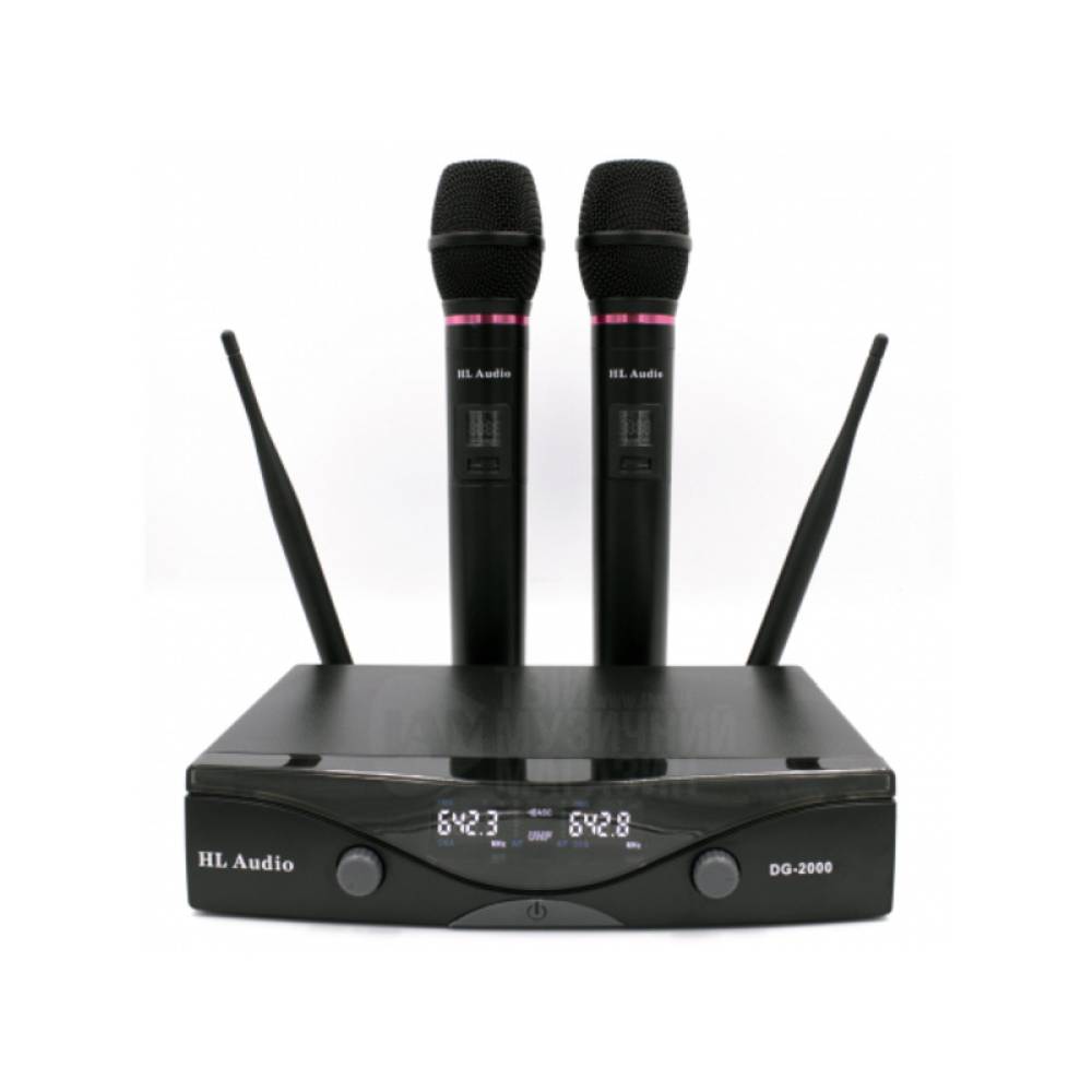 Микрофонная радиосистема HL Audio DG-2000 Микрофонная радиосистема HL Audio DG-2000