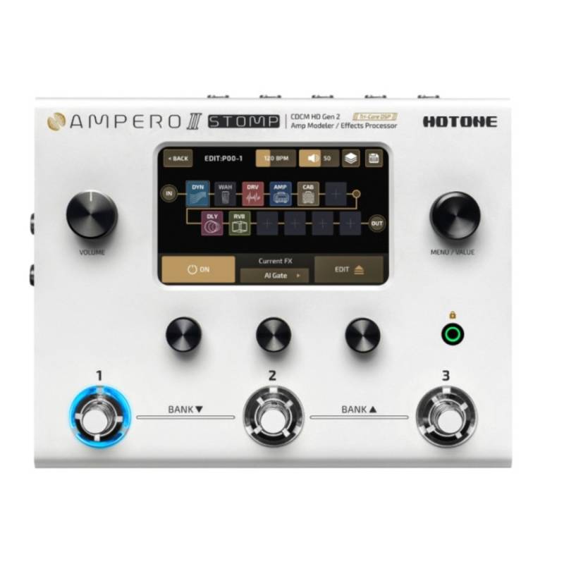 Гитарный процессор Hotone Audio Ampero II Stomp