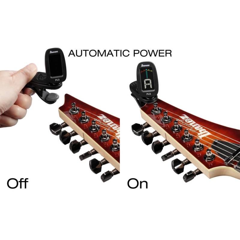 Тюнер Ibanez PU3 BK