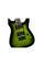 Електрогітара JACKSON JS SERIES DINKY JS20 DKQ 2PT TRANSPARENT GREEN BURST