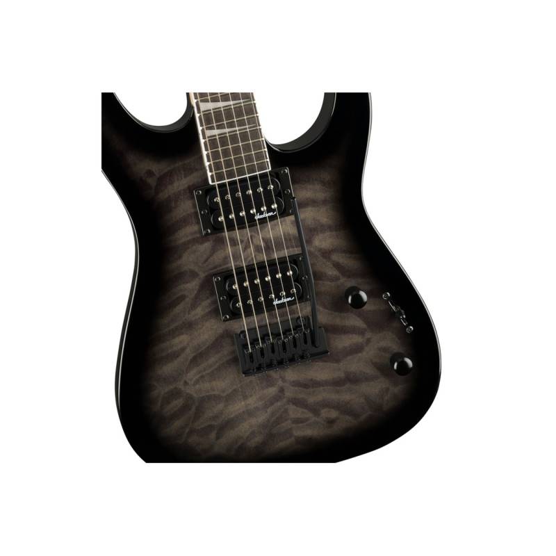 Електрогітара JACKSON JS SERIES DINKY JS20 DKQ 2PT TRANSPARENT BLACK BURST