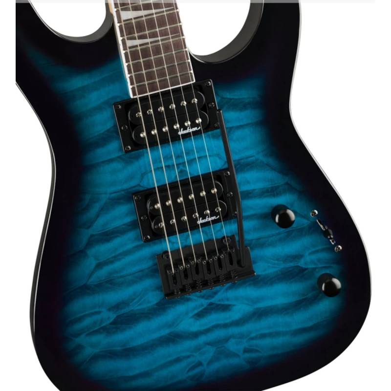 Електрогітара Jackson JS20 DKQ 2PT Transparent Blue