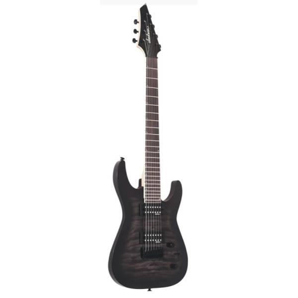 Електрогітара Jackson JS22Q-7 DKA Dinky Arch Top HT Transparent Black Burst