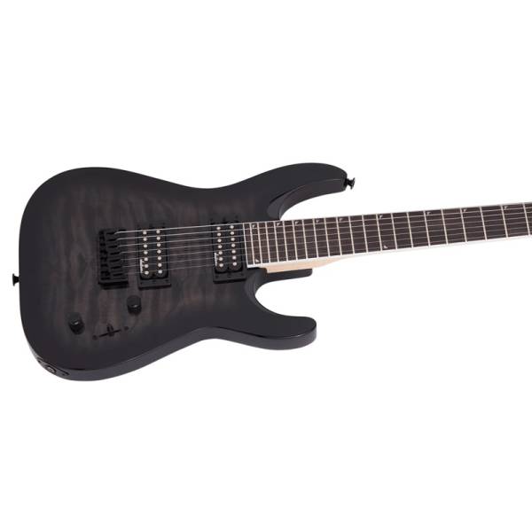 Електрогітара Jackson JS22Q-7 DKA Dinky Arch Top HT Transparent Black Burst