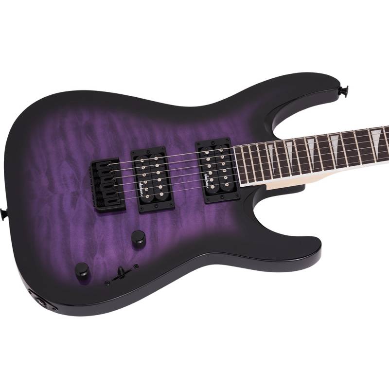 Електрогітара JACKSON JS SERIES DINKY ARCH TOP JS32Q DKA HT TRANSPARENT PURPLE BURST